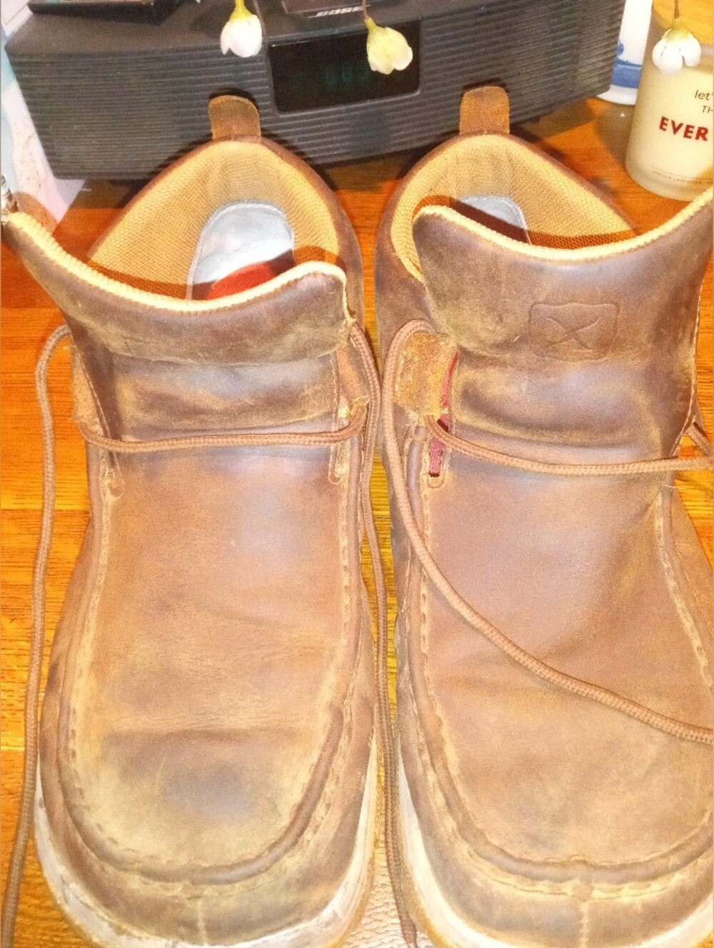 Twisted X Brown Leather Chukka Boots